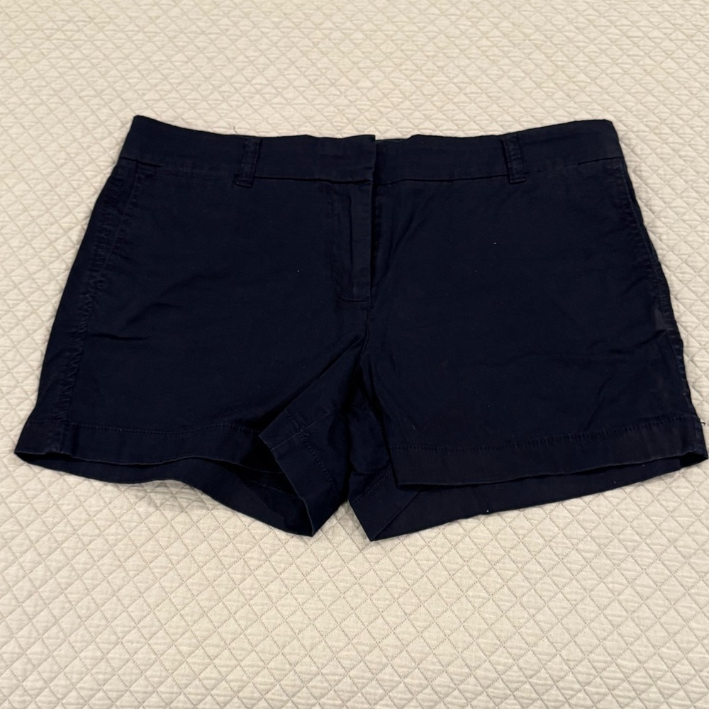 Classic Navy J.Crew Chino Women's Shorts